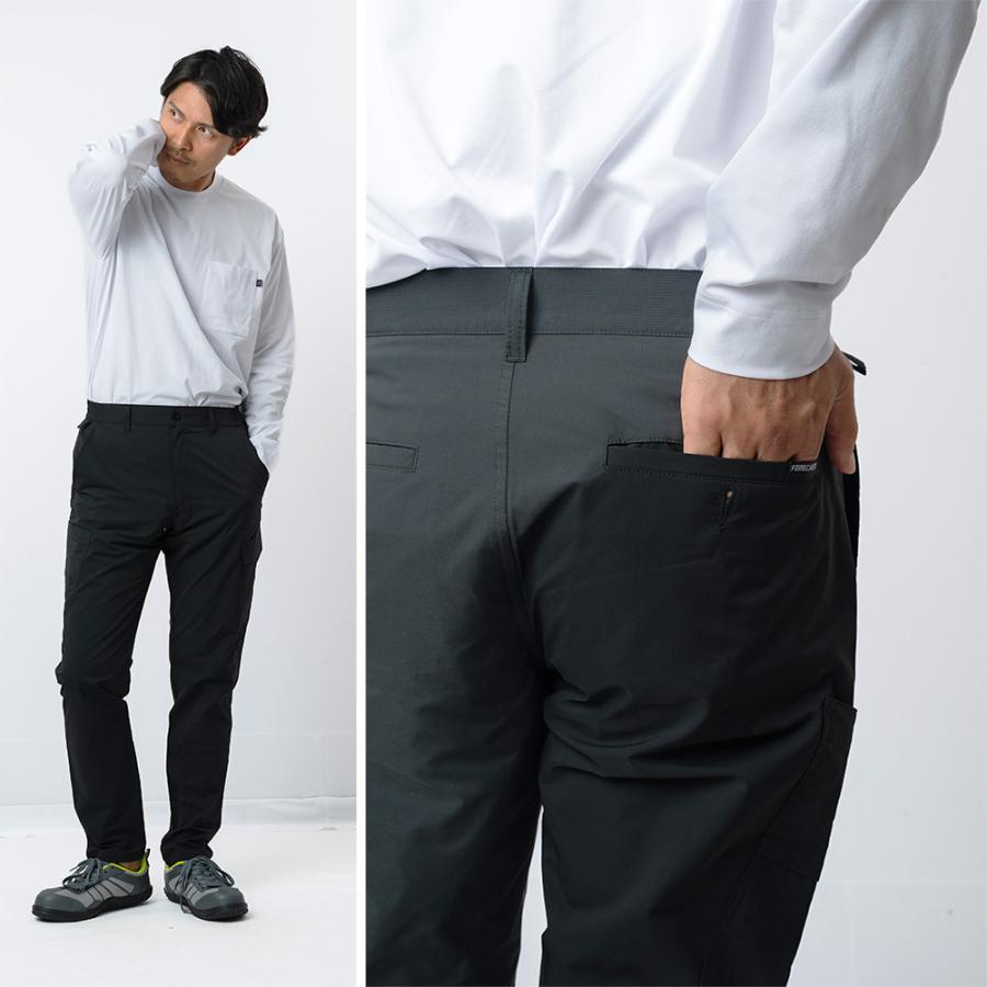 カジメイク 作業ズボン カーゴパンツ ストレッチ ワークパンツ メンズ