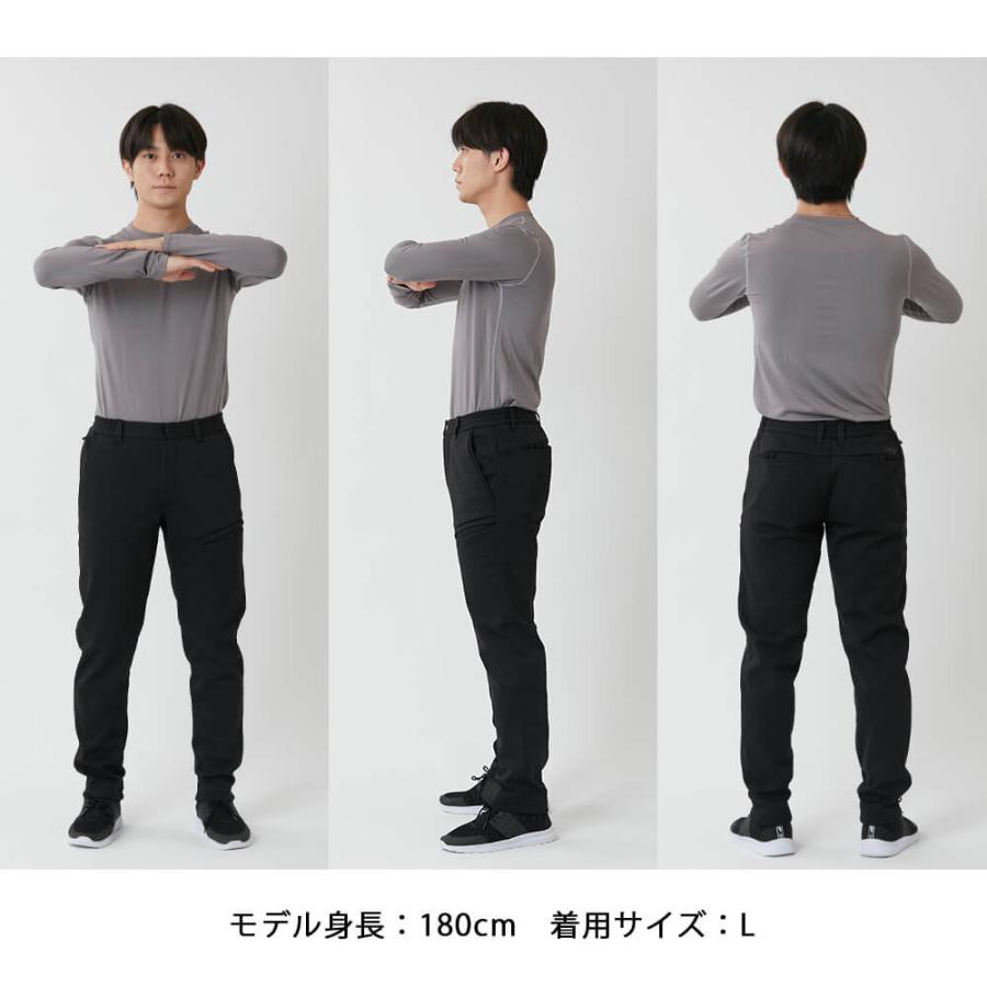 防寒パンツ 防寒着 メンズ 防風 暖かい ズボン 防風ズボン 防風パンツ 冬用  作業ズボン バイク ストレッチ 8344 防風ソフトシェルパンツ | カジメイク | 10