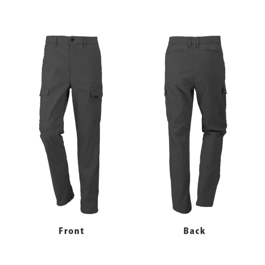 カーゴパンツ メンズ 防寒パンツ 裏起毛 ズボン ストレッチ 作業服 作業着 暖かい 冬 ボトムス アウトドア 激ラク防寒カーゴパンツ 8292 | カジメイク | 09