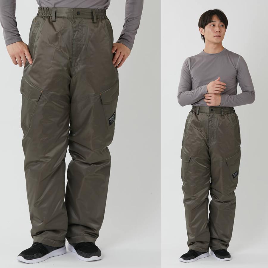 防寒パンツ 防寒着 メンズ ミリタリーパンツ 冬用 中綿 暖かい 防寒 ズボン 作業ズボン 作業着 8384 ウィンターソルジャーパンツ | カジメイク | 07
