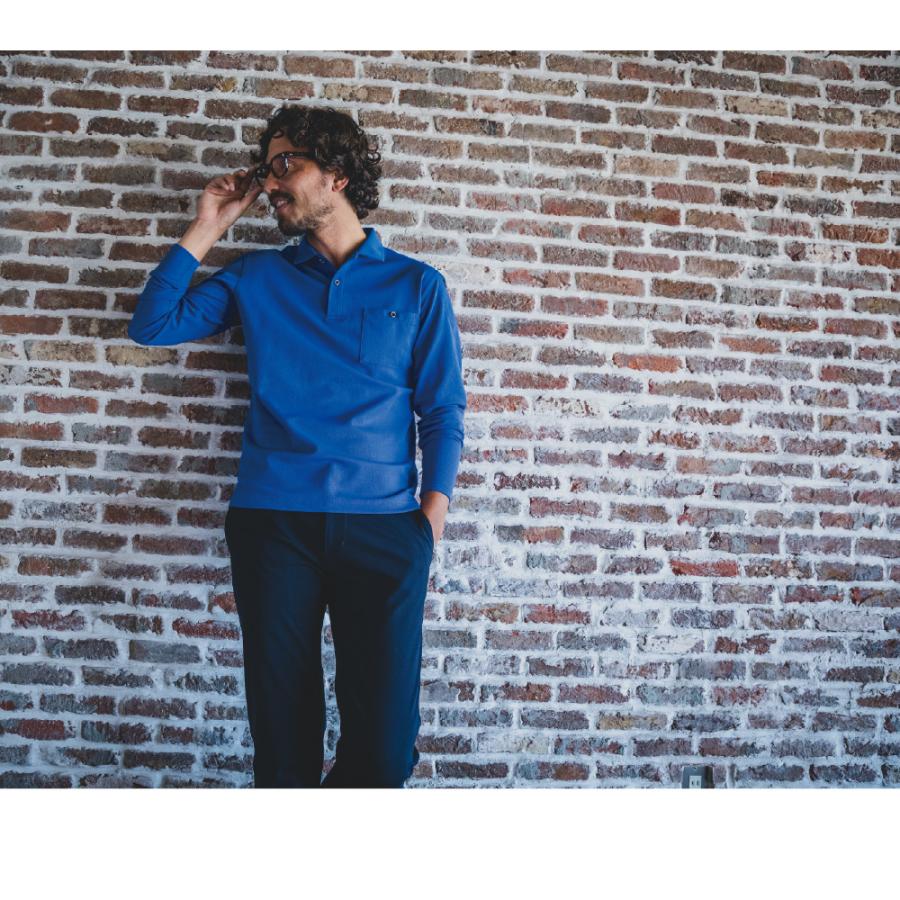 BURTLE バートル ポロシャツ 長袖 メンズ レディース 作業着 シャツ 吸汗速乾 ドライメッシュ UVカット ストレッチ 消臭 作業服 通年 665 長袖ポロシャツ | BURTLE | 09