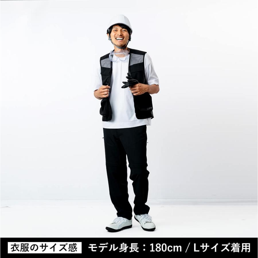 メッシュベスト メンズ ポケット付 作業用 作業服 作業着 農業 仕事 日用大工 DIY レディース ベスト 8901 シールドソルジャーメッシュベスト | カジメイク | 05