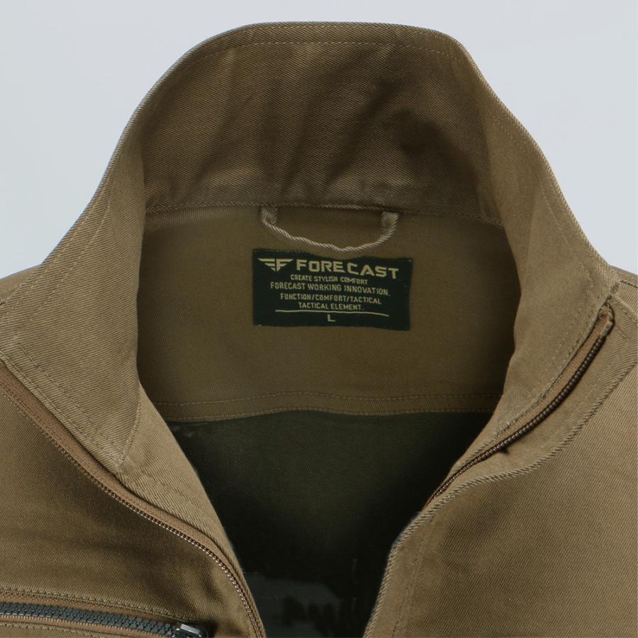 作業着 作業服 オールシーズン ジャンパー メンズ 長袖 ユニフォーム 作業服 ブルゾン 制服 仕事 仕事着 日用大工 TCストレッチブルゾン 6770 | カジメイク | 08