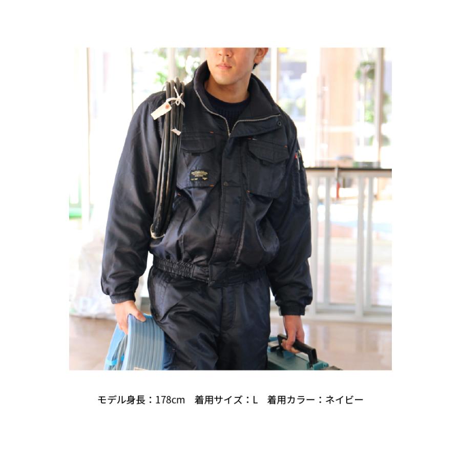 メンズ ジャンパー 男性 防寒着 ブルゾン 作業服 作業着 ジャケット 仕事着 ジャンバー ドカジャン Nextソルジャーブルゾン 38 カジメイク公式 ワーカービー 通販 Yahoo ショッピング