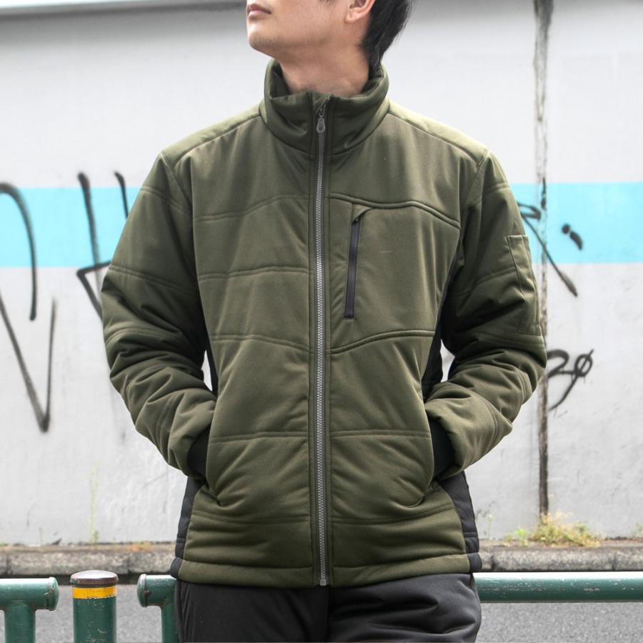 防寒着 防寒ジャケット メンズ 防風 ストレッチ 中綿 中わた ジャンパー 暖か 温か 秋 冬 作業着 47 防風ストレッチブルゾン 53 カジメイク公式 ワーカービー 通販 Yahoo ショッピング