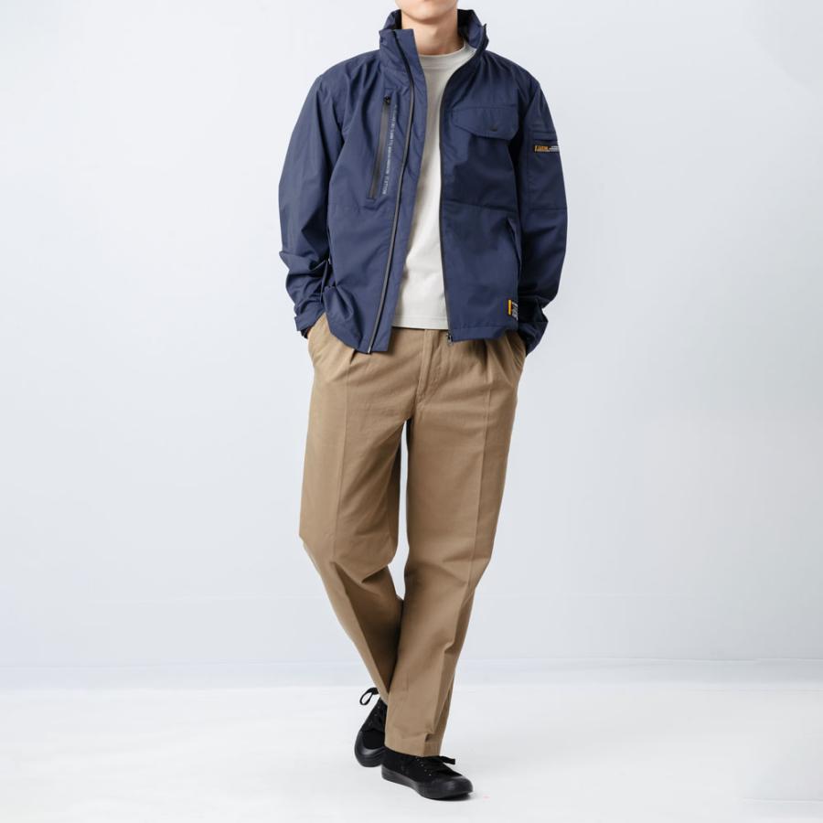 作業着 上着 ジャケット 防水 撥水 透湿 ストレッチ レインウェア アウトドア 男女兼用  6100 3レイヤー全天候型ワーキングジャケット | カジメイク | 19