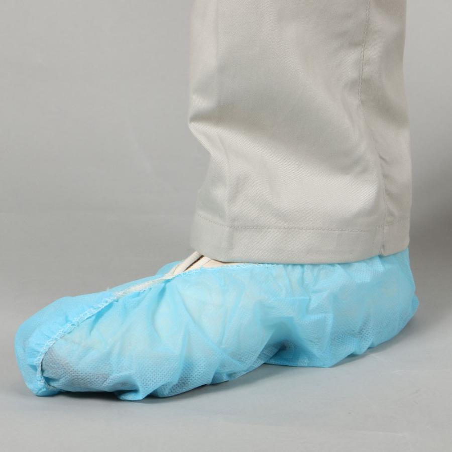 シューズカバー 靴カバー 不織布 使い切り 使い捨て 作業 掃除 引っ越し 汚れ防止 ペンキ塗り ガーデニング 不織布靴カバー 5008 | カジメイク | 01
