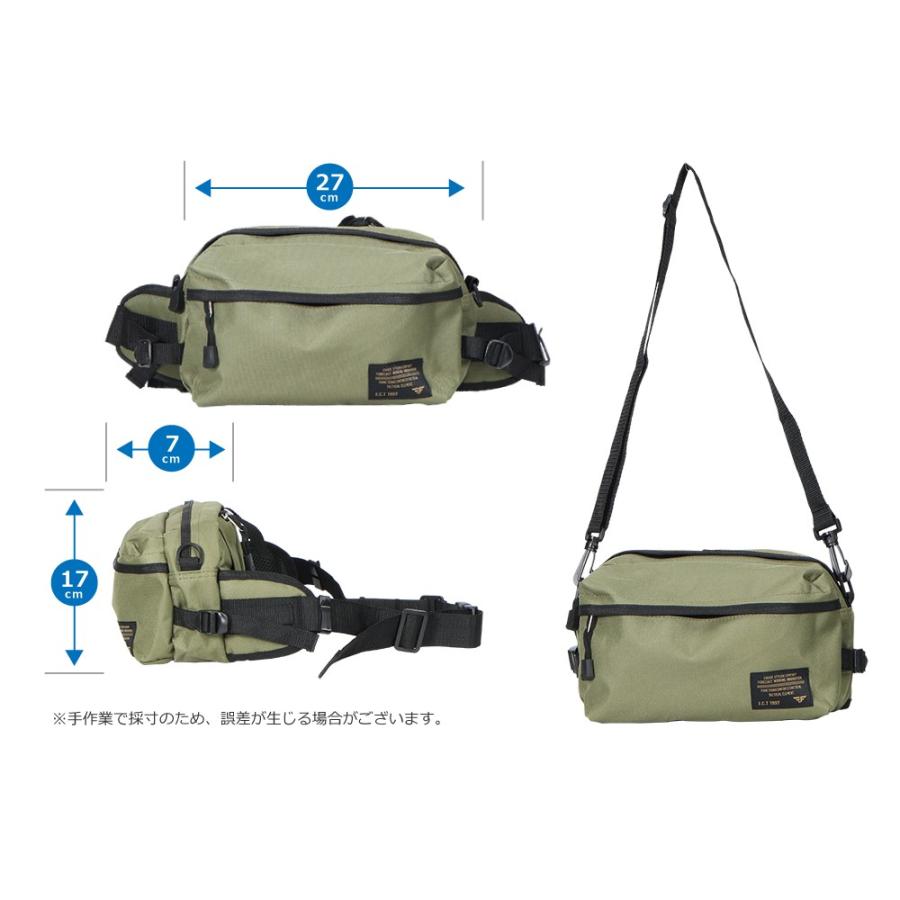 カジメイク ウエストポーチ 自転車 ウエストバッグ ショルダーバッグ