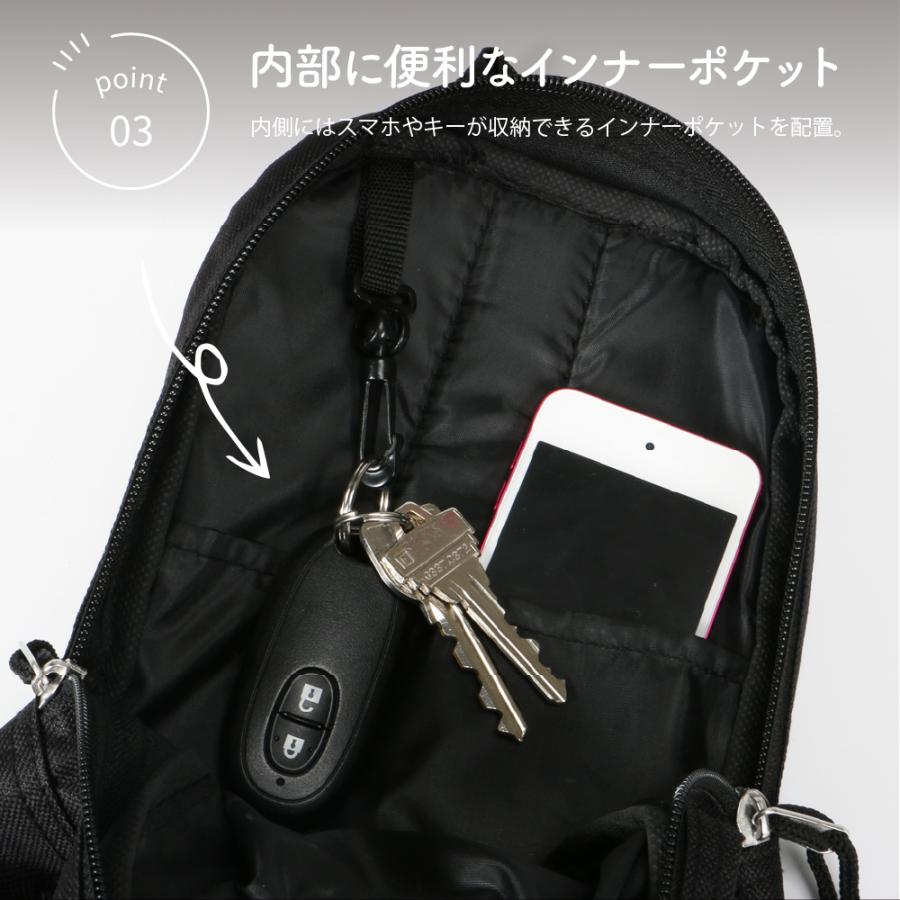 ボディバッグ メンズ レディース 大容量 バイク 自転車 ウォーキング ウエストバック ウエストポーチ 旅行 釣り レジャー 軽量 4L 9105 ボディバッグ | カジメイク | 11