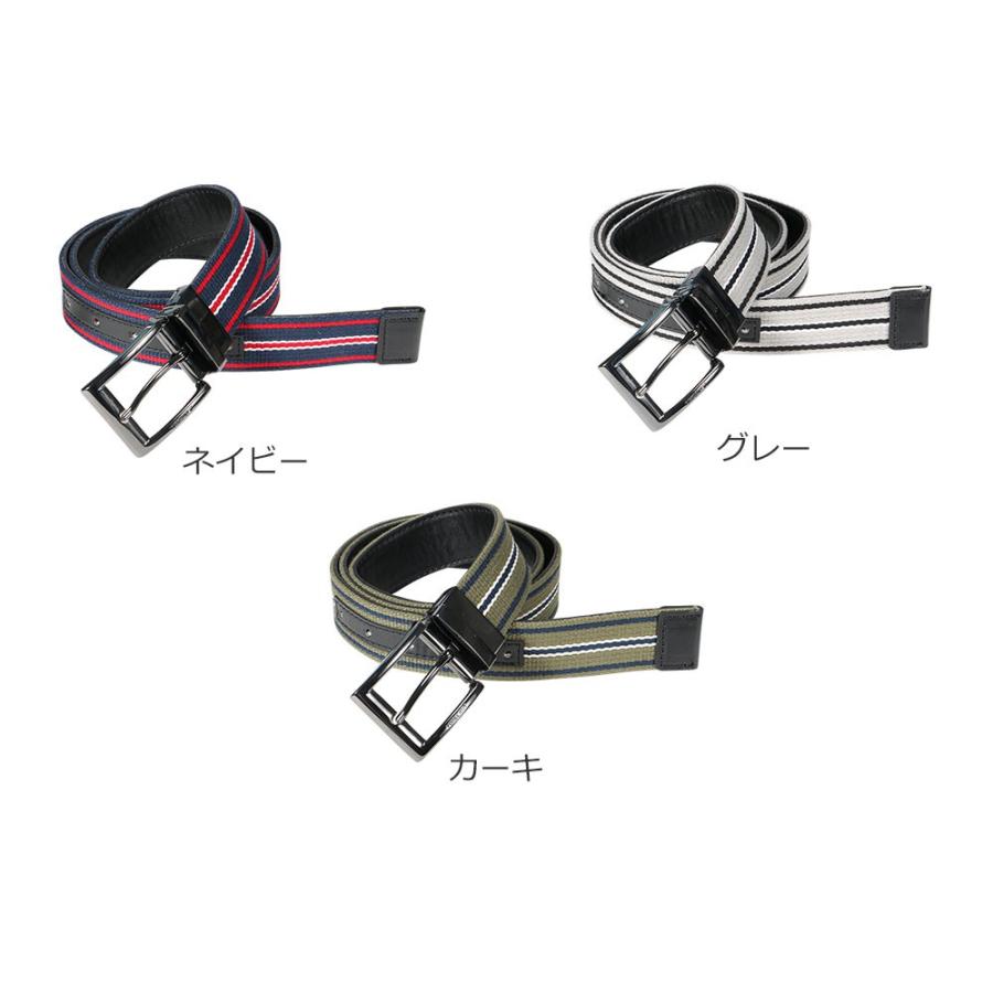 ベルト メンズ カジュアル レディース リバーシブル 2WAY バックル ストライプ ビジネス 男女 中学生 ポイント消化 ターンバックルベルト 7007 | カジメイク | 05