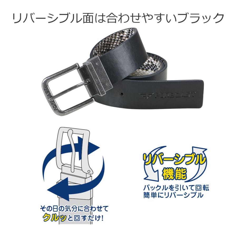 ベルト メンズ カジュアル レディース リバーシブル 2WAY ミリタリー パイソン ターンバックル ポイント消化 ターンバックルパイソンベルト 7009 | カジメイク | 03
