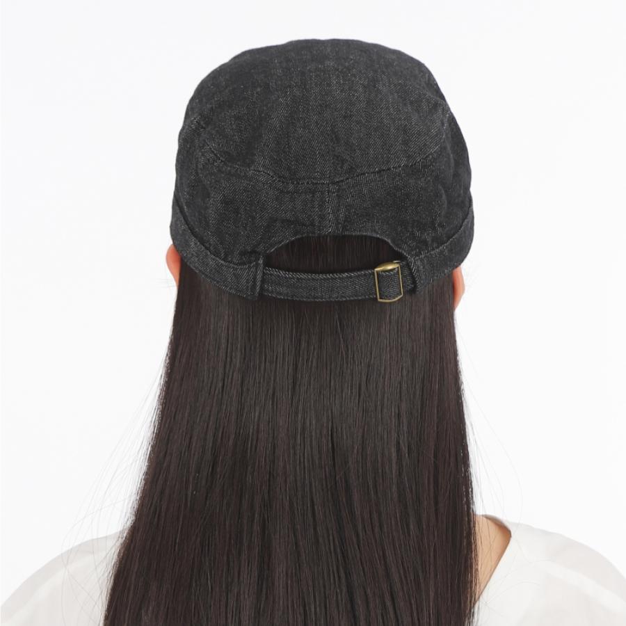 帽子 キャップ デニム 作業 メンズ レディース 男女兼用 フリーサイズ 仕事 配達 作業着 ワーク デニムワークキャップ  6508 | カジメイク | 15