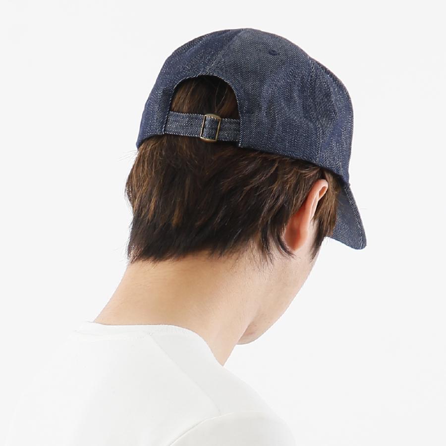 帽子 キャップ デニム 作業 インディゴ メンズ レディース 男女兼用 フリーサイズ 仕事 配達 作業着 デニムキャップ 6514 | カジメイク | 12