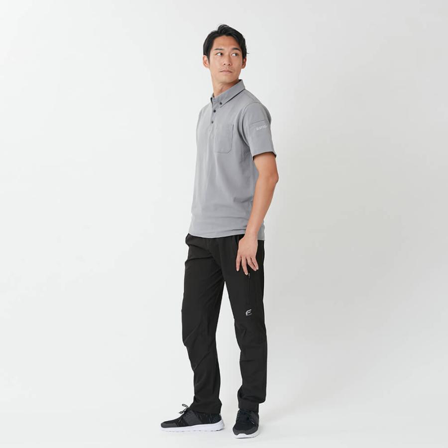 作業着 メンズ 半袖 ポロシャツ 作業服 UVカット スポーツ 消臭 ゴルフ 仕事 ワークウェア インナー トレッキング 釣り 6905 ドライカノコ半袖ポロシャツ | カジメイク | 07