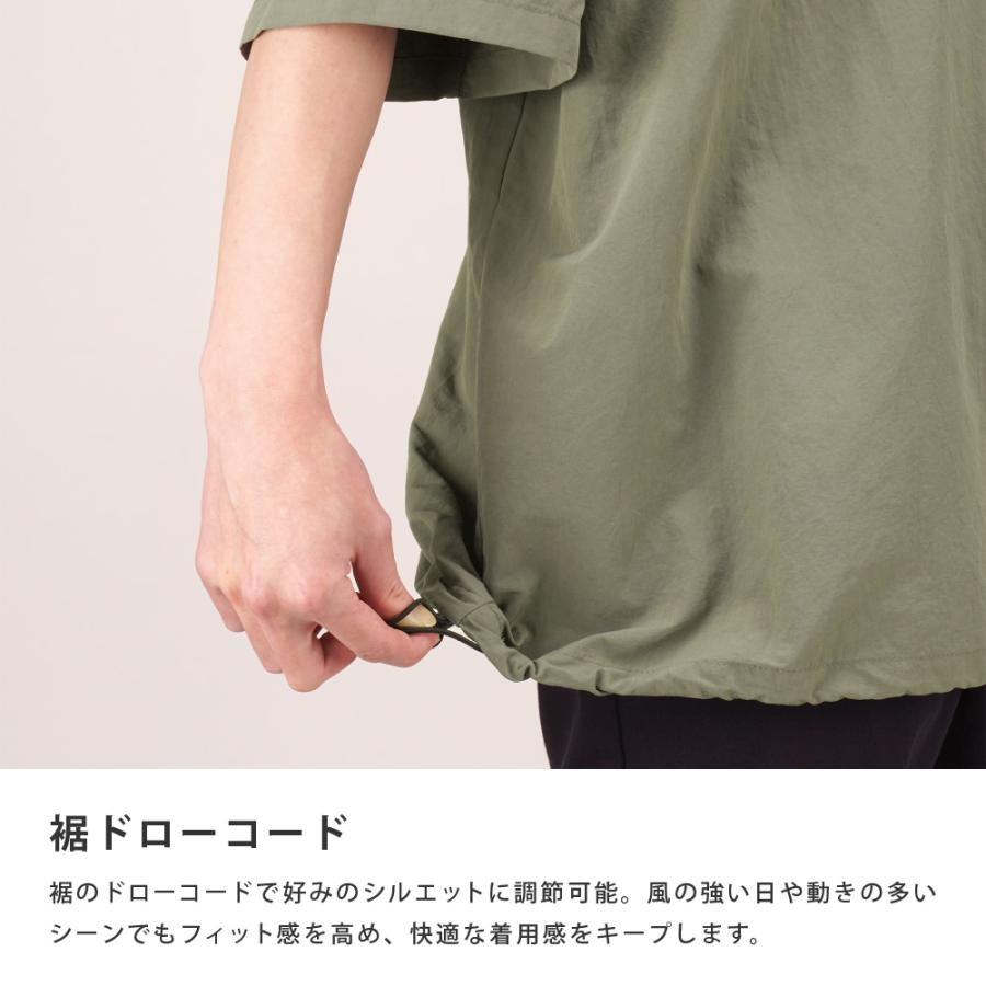 Tシャツ 作業着 夏用 メンズ 半袖 涼しい 吸汗速乾 防シワ ストレッチ シャツ クルーネック 作業服 夏 涼しい UVカット 8857 タスランクロスTシャツ | カジメイク | 06