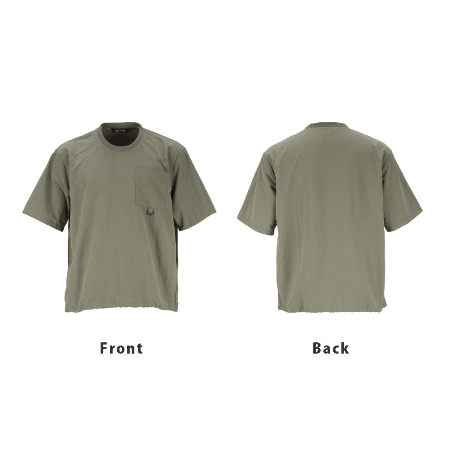 Tシャツ 作業着 夏用 メンズ 半袖 涼しい 吸汗速乾 防シワ ストレッチ シャツ クルーネック 作業服 夏 涼しい UVカット 8857 タスランクロスTシャツ | カジメイク | 08