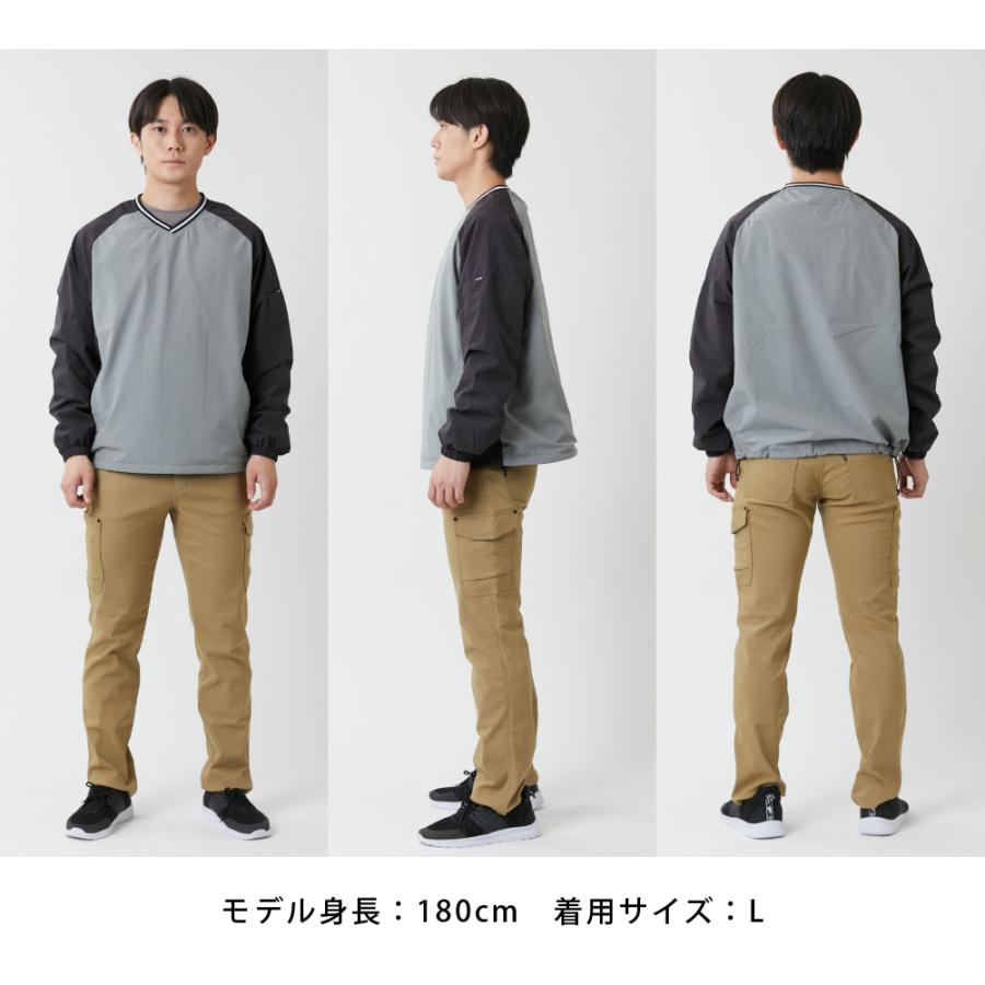 防風 アウター ピステ 長袖 メンズ 防寒 ジャンパー ヤッケ ブルゾン 作業服 カジュアル 冬用 暖かい 8350 防風ストレッチピステ | カジメイク | 11