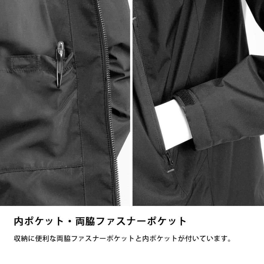 防寒ジャンパー 防風 作業服 ウインドブレーカー ジャケット メンズ レディース 防水 ストレッチ 保温 透湿 8370 Y-warmコールドブロック防寒ジャケット | カジメイク | 06