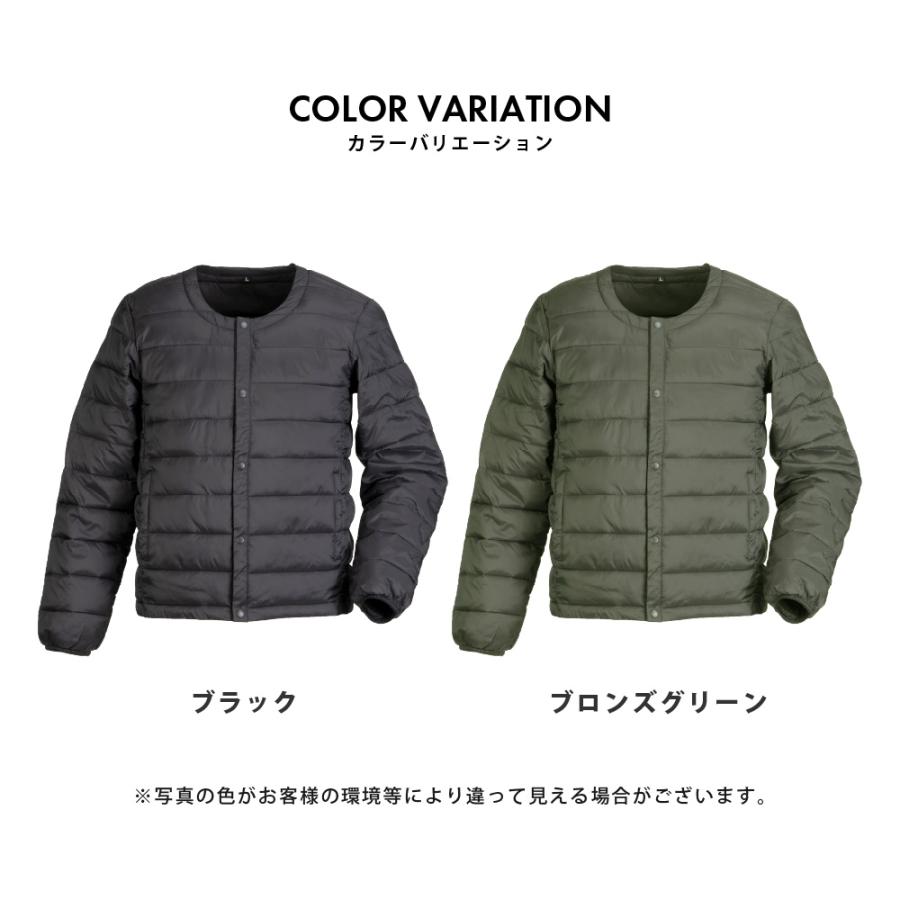 防寒ジャンパー ジャケット アウター ミドルレイヤー 作業服 春秋冬 メンズ ユニセックス 防寒 保温 軽量 通気性 暖かい 光発熱ファイバーダウンジャケット 8372 | カジメイク | 07