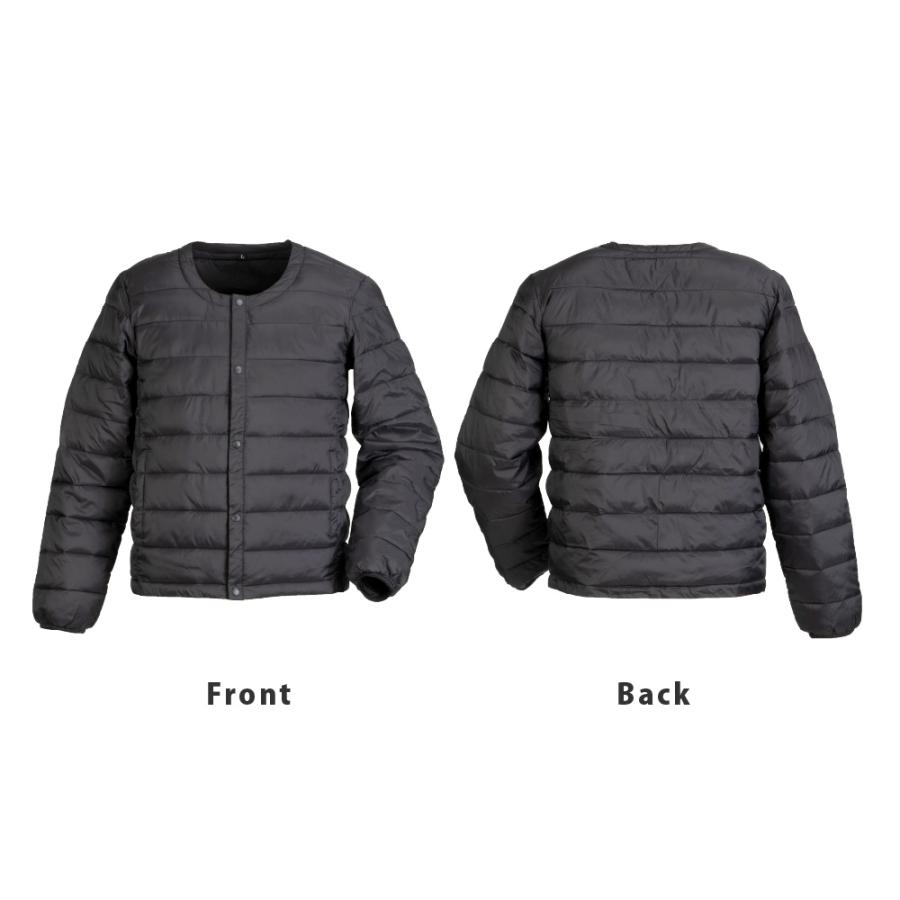 防寒ジャンパー ジャケット アウター ミドルレイヤー 作業服 春秋冬 メンズ ユニセックス 防寒 保温 軽量 通気性 暖かい 光発熱ファイバーダウンジャケット 8372 | カジメイク | 08