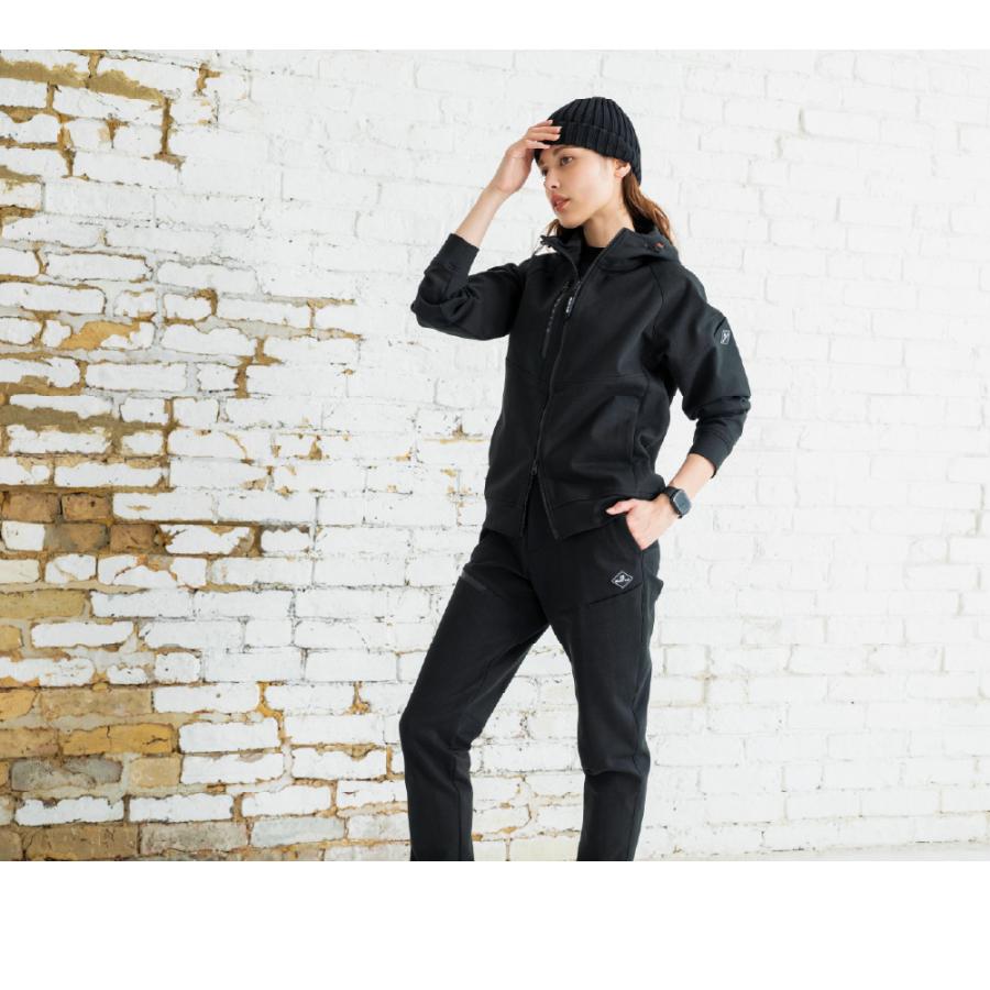 BURTLE バートル ジャケット メンズ レディース 男女兼用 ストレッチ ストレッチツイル おしゃれ 無地 作業着 作業服 仕事 仕事着 ジム 851 フーディブルゾン | BURTLE | 13