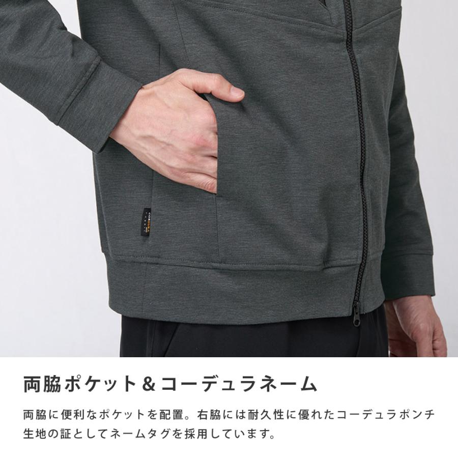 BURTLE バートル ジャケット メンズ レディース 男女兼用 ストレッチ ストレッチツイル おしゃれ 無地 作業着 作業服 仕事 仕事着 ジム 851 フーディブルゾン | BURTLE | 07