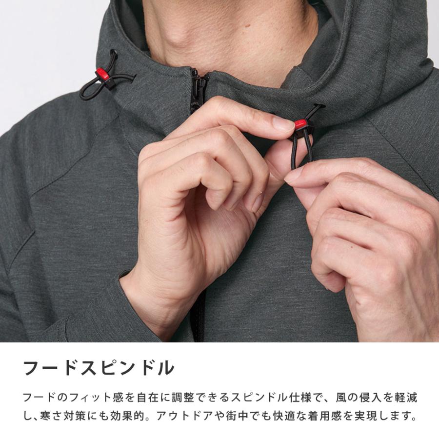 BURTLE バートル ジャケット メンズ レディース 男女兼用 ストレッチ ストレッチツイル おしゃれ 無地 作業着 作業服 仕事 仕事着 ジム 851 フーディブルゾン | BURTLE | 08