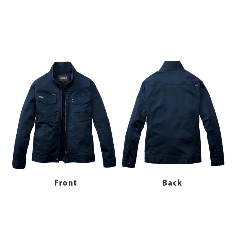 BURTLE バートル ジャケット ブルゾン メンズ レディース 男女兼用 ストレッチ ストレッチツイル 作業着 コットンジャケット 春秋 ワークウェア 841 ジャケット | BURTLE | 09