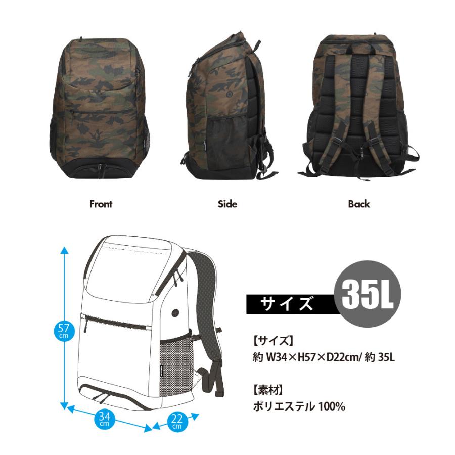 リュック 軽量 メンズ ビジネス 自転車 通勤 リュックサック バックパック レディース デイバッグ 9121 アクティブパック35L | カジメイク | 09