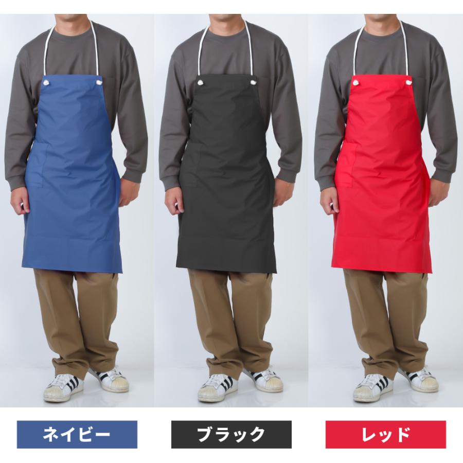 防水 エプロン メンズ レディース 男女兼用 防水 洗車 水撒き 調理 水洗い 洗浄 掃除 防水エプロン 庭仕事 花屋 1921 防水エプロン | カジメイク | 09