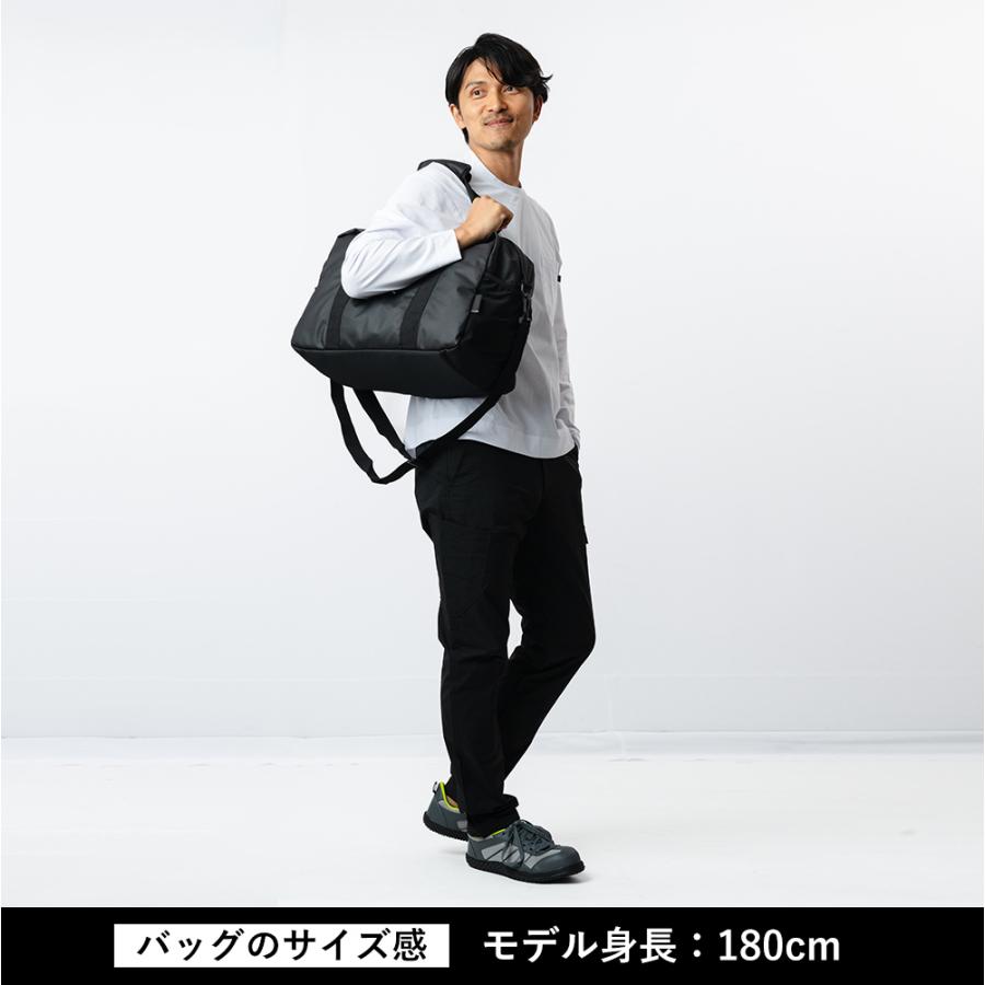 ボストンバッグ トートバッグ 防水 軽量 通学 レディース メンズ キッズ アウトドア シンプル 通勤 旅行 防災用 35L 9141 コーティングトートボストン | カジメイク | 06