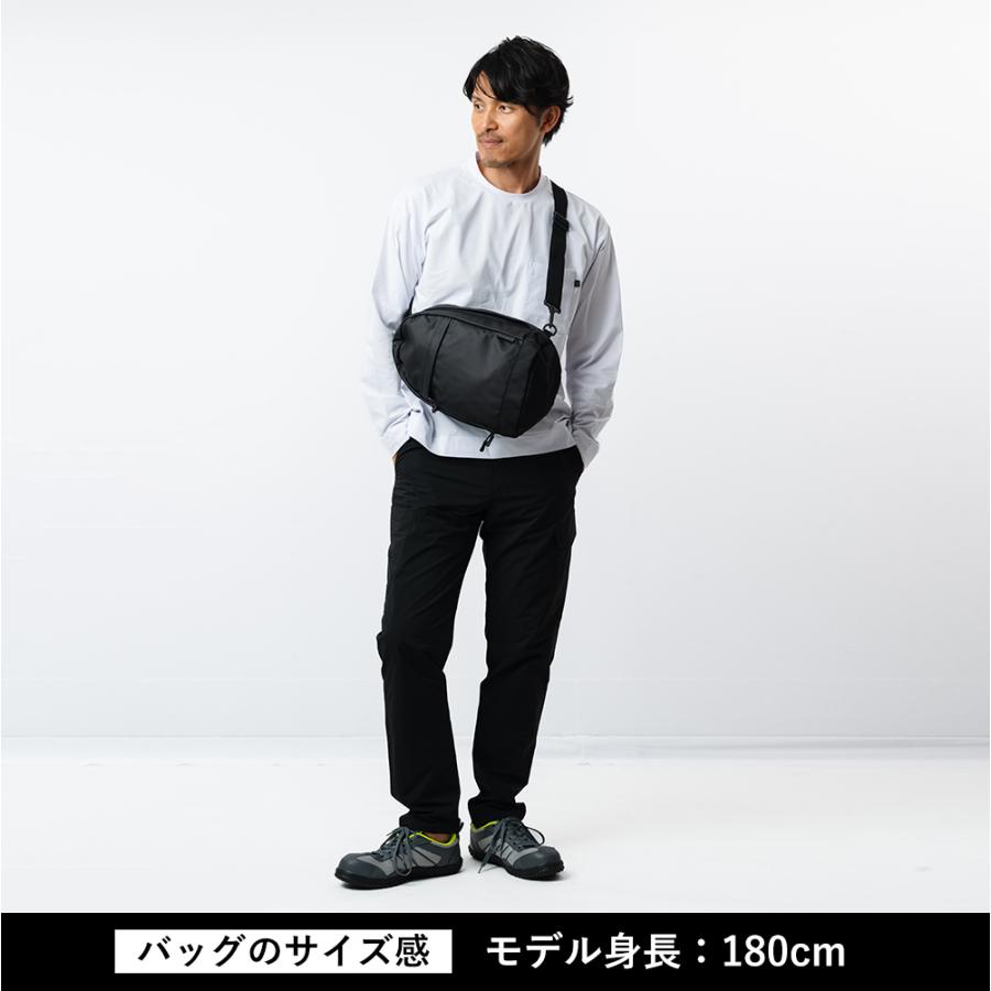 スリングバッグ リュック 防水 軽量 通学 レディース メンズ キッズ アウトドア シンプル 通勤 旅行 防災用 カバン 7L  9142 コーティングスリングバッグ | カジメイク | 05