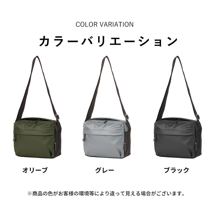 ショルダーバッグ ミニショルダー 防水 軽量 通学 レディース メンズ アウトドア シンプル 通勤 旅行 防災用 5L 9143 コーティングミニショルダーバッグ | カジメイク | 04