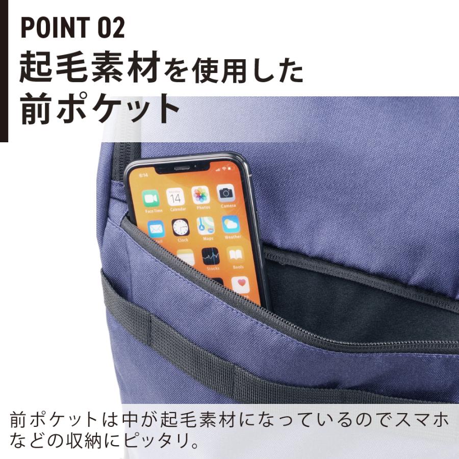 リュック バックパック ヘルメット収納 forecast アウトドア リュックサック 大容量 30L ネイビー ブラック 通勤 通学 部活 バイク 9125 | カジメイク | 03
