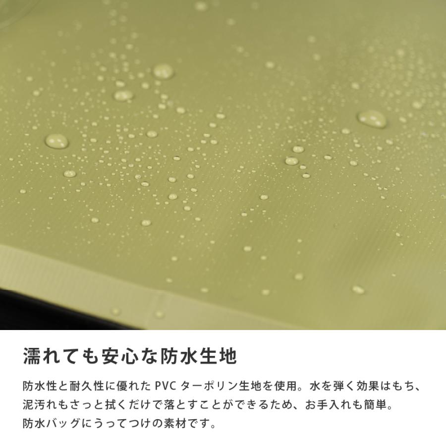 防水バッグ 防水 3WAY バッグ リュック ショルダーバッグ 収納袋 ヘルメット メンズ レディース 梅雨対策 通学 学生 通勤 雨 9112 防水ロールパック 25L | カジメイク | 04