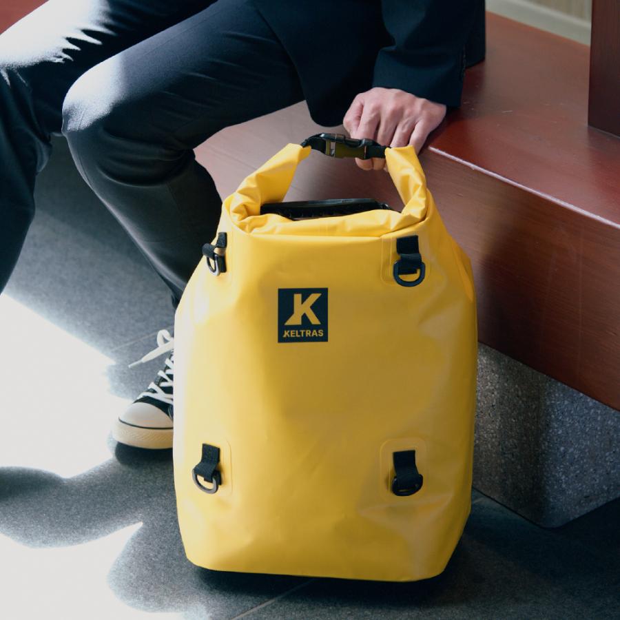 防水バッグ 防水 3WAY バッグ リュック ショルダーバッグ 収納袋 ヘルメット メンズ レディース 梅雨対策 通学 学生 通勤 雨 9112 防水ロールパック 25L | カジメイク | 09