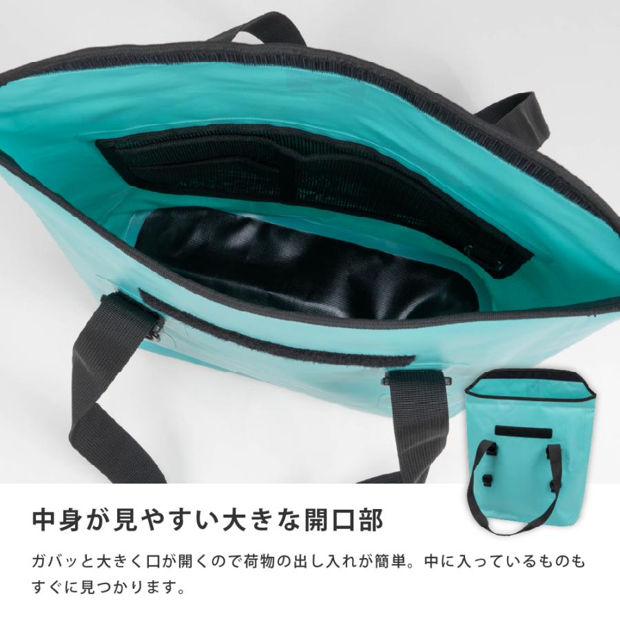 防水バッグ 防水 2WAY バッグ トートバッグ ショルダーバッグ 収納袋 ヘルメット メンズ レディース 梅雨対策 通学 学生 通勤 雨 9113 防水トートバッグ 20L | カジメイク | 07