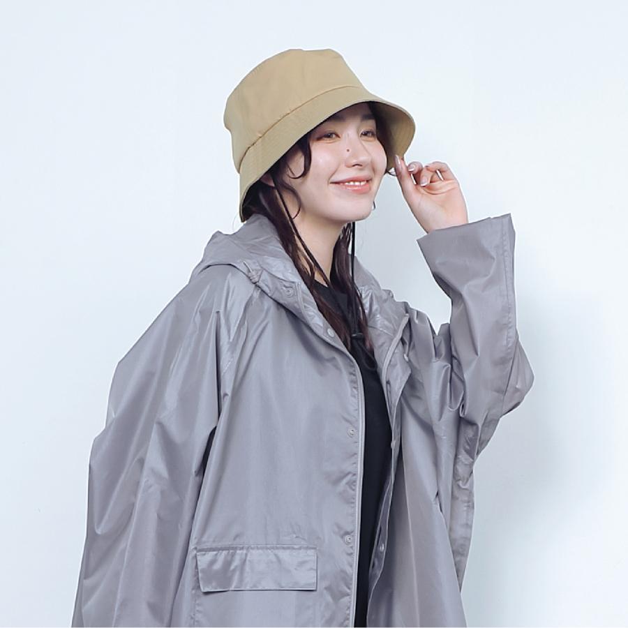 カジメイク レインハット 防水 帽子 ハット レインコート 雨具 メンズ
