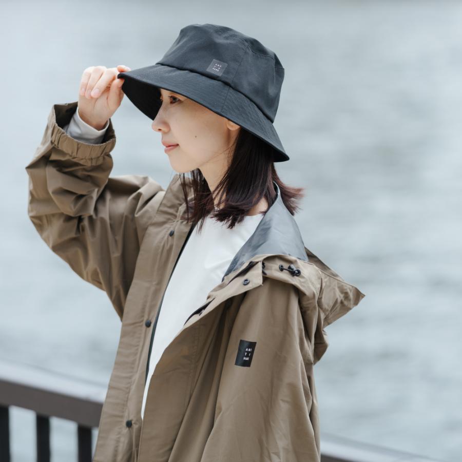 カジメイク レインハット 防水 帽子 ハット レインコート 雨具 メンズ