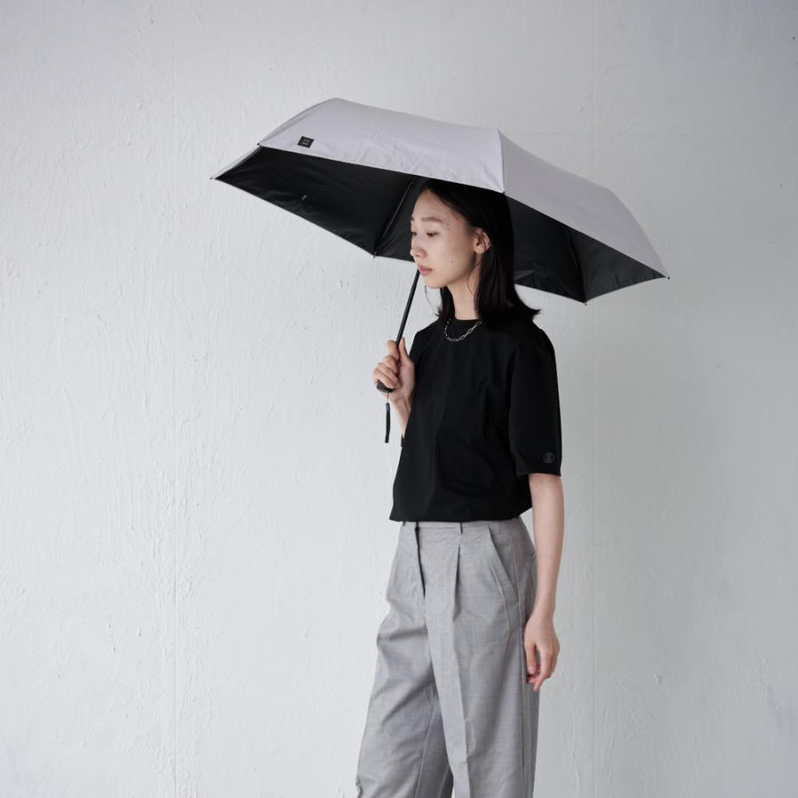 日傘 折り畳み傘 約200g 完全遮光 晴雨兼用 軽量 uvカット 男女兼用 ユニセックス 携帯 涼しい おしゃれ 軽い シンプル AH-902 晴雨兼用折りたたみ傘 55cm | AME TO HARE | 15