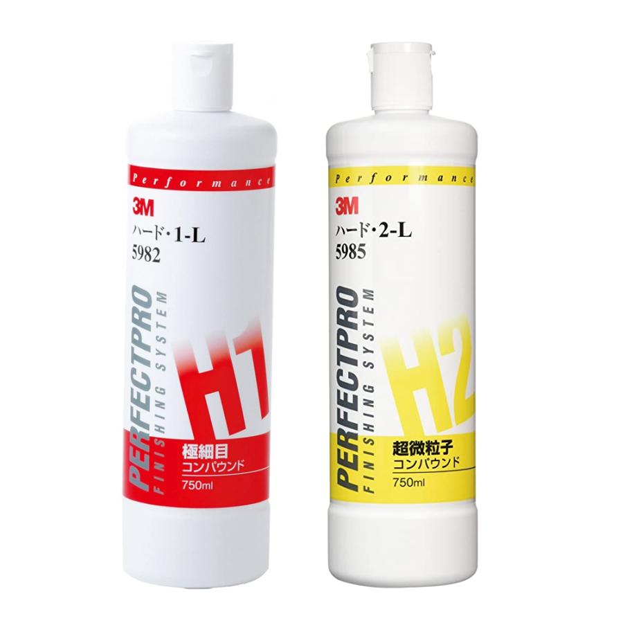 3M コンパウンド セット 5985&5982 コンパウンド ハード1-L・2-L 各