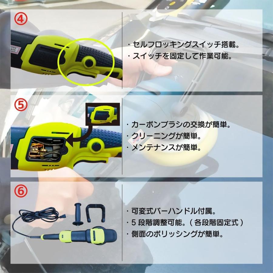 オートビジネス MF-15 オービタルデュアルアクションポリッシャー 15mm