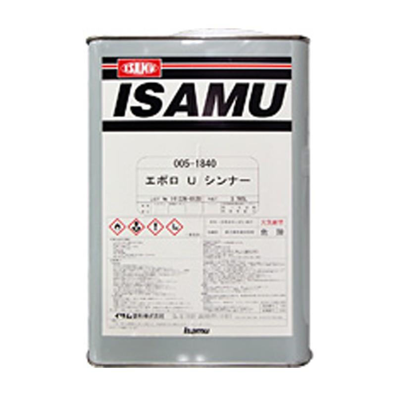 イサム塗料 005-1840-1 ウレタンシンナー エポロU シンナー 16L 取寄