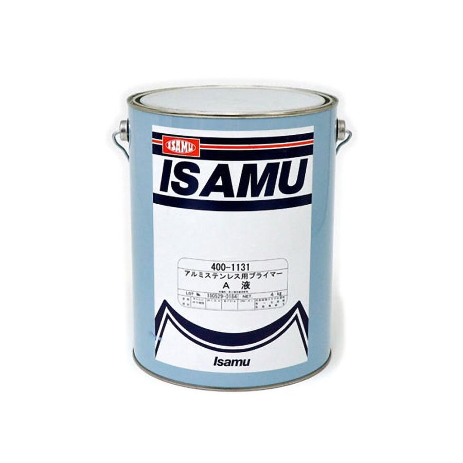イサム塗料 400-1131-1 アルミステンレス用プライマー A液 4kg イサム塗料 400-1131-1 アルミステンレス用プライマー A液 4kg