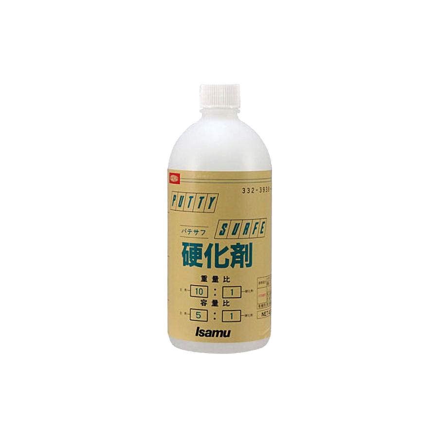 イサム塗料 パテサフ セット 主剤4kg+硬化剤400g+希釈剤0.946L (各1缶
