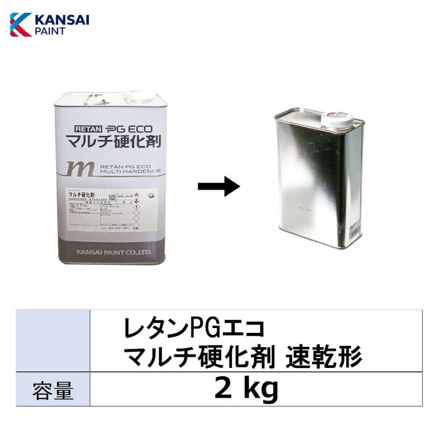 関西ペイント 小容量サイズ 381-201 レタンPG エコ マルチ 硬化剤 速乾