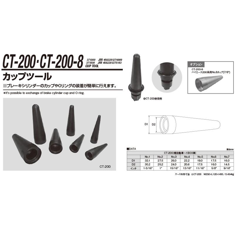 江東産業 CT-200 カップツール 軽〜1box 取寄