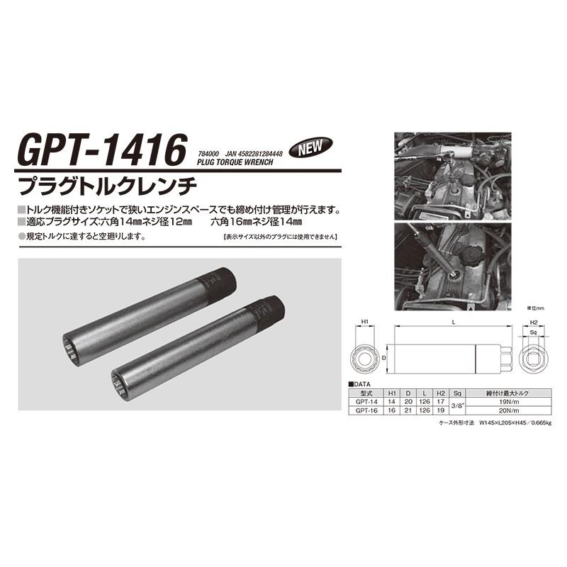 江東産業 GPT-1416 プラグトルクレンチ 取寄 : ネットペイント Yahoo