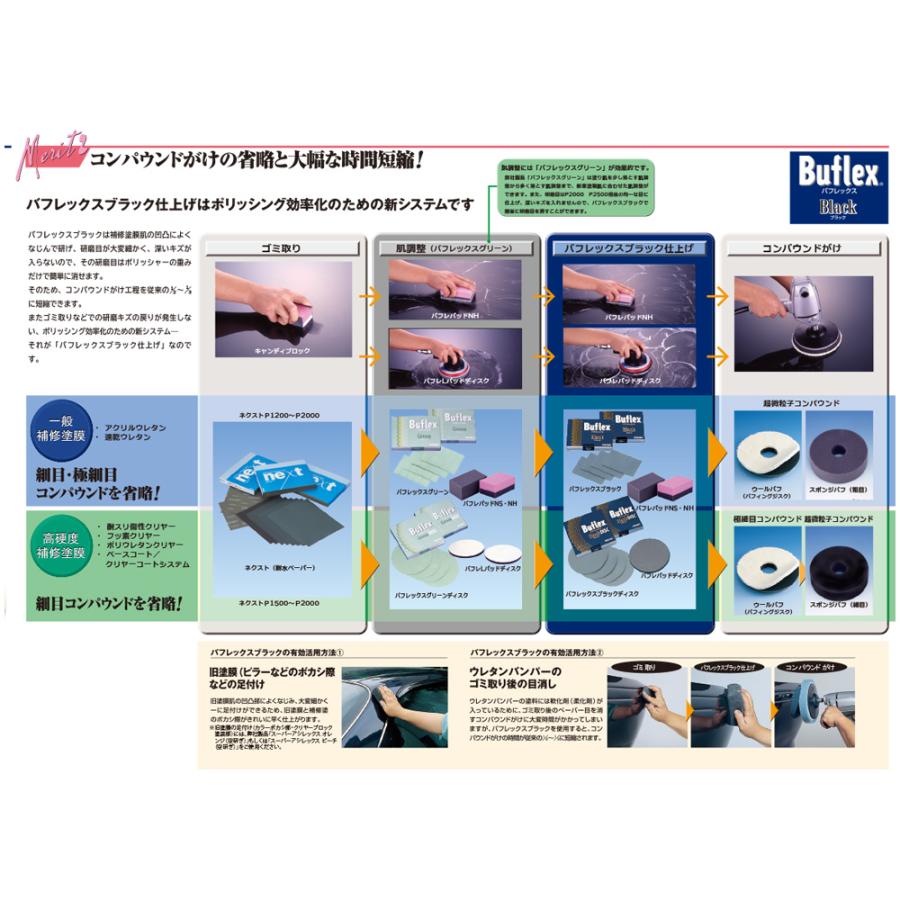 コバページ Amazon | コバックス(KOVAX)バフレックス ブラック シート（箱