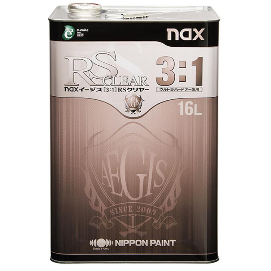 日本ペイント 3004978 naxイージス (3:1) RSクリヤー 16L × 1缶